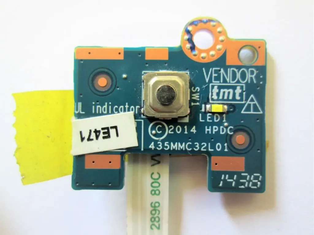 Boton De Encendido Hp Probook 440 G2 435mmc32l01
