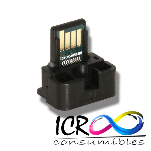 Chip Toner Bk para Sha AL204TD AL2021 AL2031 AL2041 AL2051
