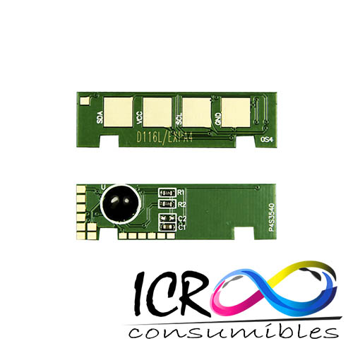 Chip Toner Bk para Xer 106R03624 Phaser 3330 WC3335 3345 15K