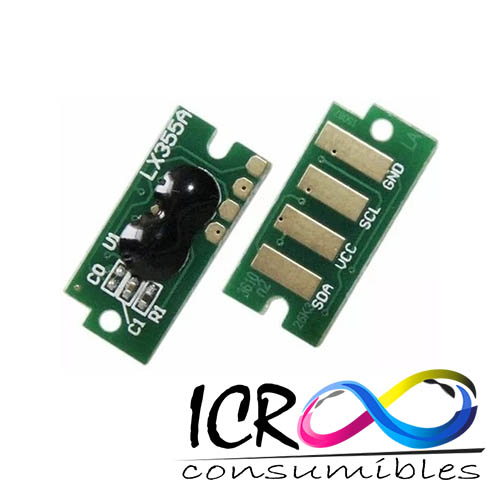 Chip Toner Bk para Xer 106R02741 3655 25.9K