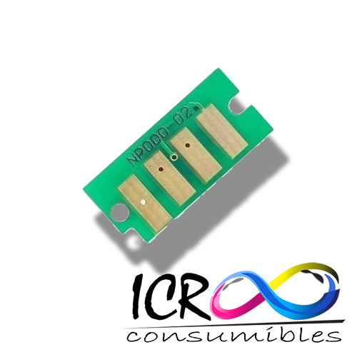 Chip Toner Cy para Xer 106R02759 Phaser 6020 6022 WC 6025 6027 1K