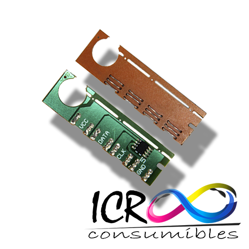 Chip Toner Bk para Xer 013R00606 WC PE120i PE120