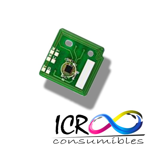 Chip Toner Cy para Xer 106R01570 Phaser 7800