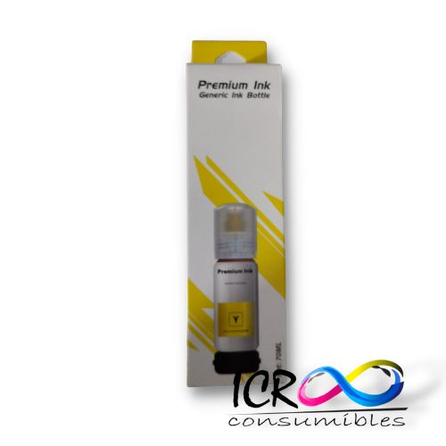 Cartucho de Tinta Gen Ye Eps T664 EcoTank L110 L200 L210 L220 L310 L365 L375 L380 L395 L455 L565 L475 L495 L575 L675 L850 L1300 6335 70ml IX-E064-LY