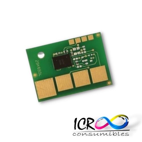 [CHIPLEX] Chip Toner Bk para Lex T610 T612 T614 T616 25K