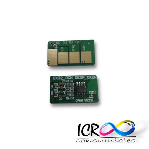 [CHIPSAM] Chip Toner Bk para Sam CLP K660 610 661 CLP 610ND 660N 660ND CLX 6200ND 6210FX 6240FX