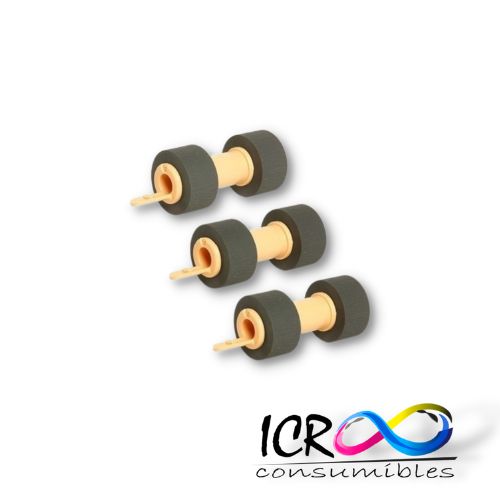 [GOMPP] Kit  de 3 Pick Up Roller para Xer 604K11192 Phaser 4500 4510 7100DN 7100N VersaLink B400dn B400n B405dn