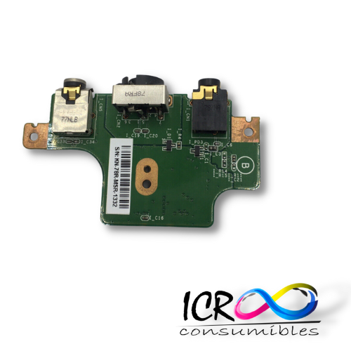 Jackpower De Uso Para Sony VAIO VGC-LT Series S Video Audio Jack Port Board PN: 1P-1075107-6010