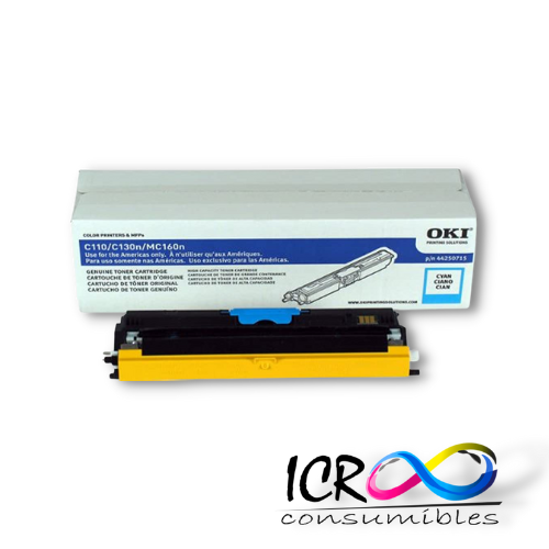 Cartucho Original Remate CY para Oki C110/ C130n / Mc160n PN:44250715