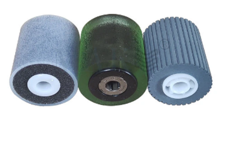 Kit de 3 gomas ADF para Sharp MX623 MX753 MX654 MX754 MX6508 MX7508 MX850 MX950 MX904 MX1054 MX1204 mx3501 mx4101 mx4141 mx4501 mx5001 mx5141 mx5500 mx6200 mx6201 mx6240 mx6500 mx7000 mx7001 mx7040 mx7500 mxm3070 mxm4070 mxm5070