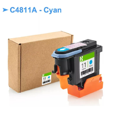 Cabezal Cyan compatible con C4811A HP 500 800 510 100 110 111 120 1000 1100 1200