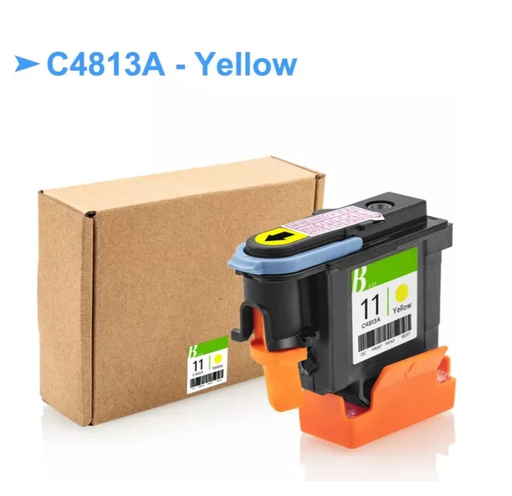 Cabezal Yellow compatible con C4813A HP 500 800 510 100 110 111 120 1000 1100 1200