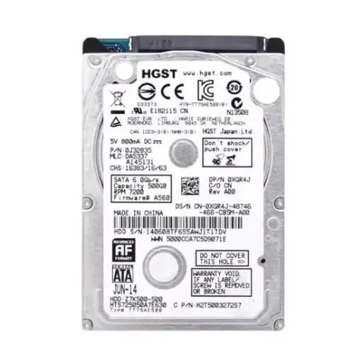 Hdd 750 Gb Hgst Z5k750-75042t1372 Sata 6.0gb/s