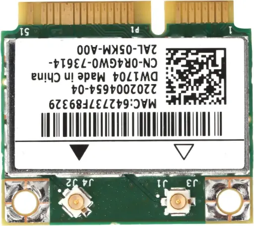 Tarjeta Wifi Bcm43142 Bcm943142hm Dw1704 Bluetooth 2710 17tr 